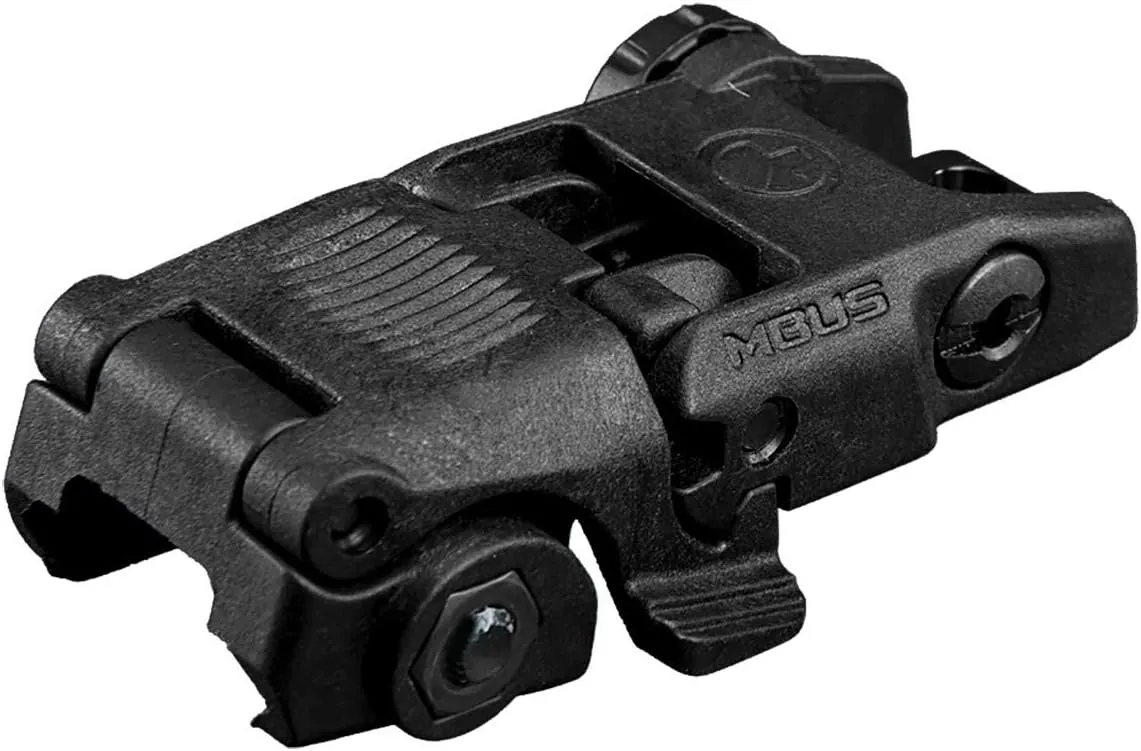 Magpul MBUS Flip-Up Backup Sights, Black, Rear Sight