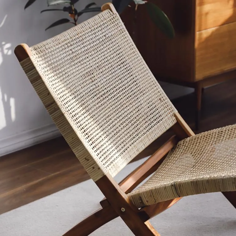 Malcolm Rattan Folding Chair