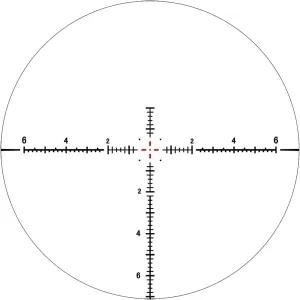 March Genesis Tactical 6-60x56mm Riflescope, FML-3 Reticle, 0.1 MIL Illuminated FFP, 114 MIL Elevation, HighMaster Lens, Integrated Mount (D60V56GFIML10-FML-3)