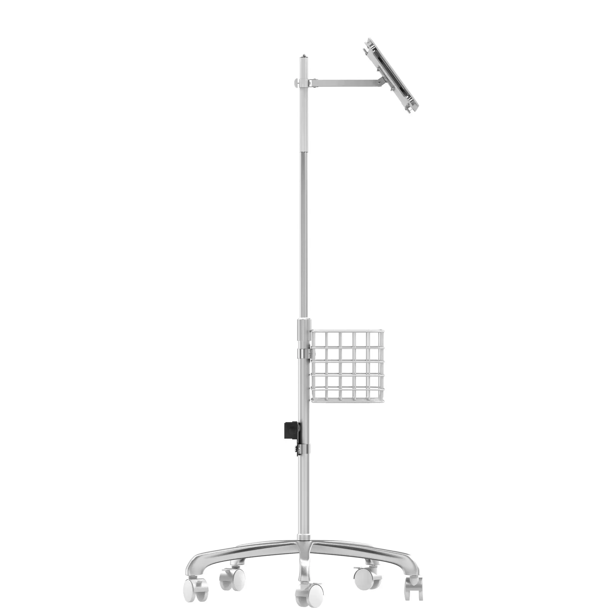 Medical Rolling Cart with Articulating Arm & Accessories
