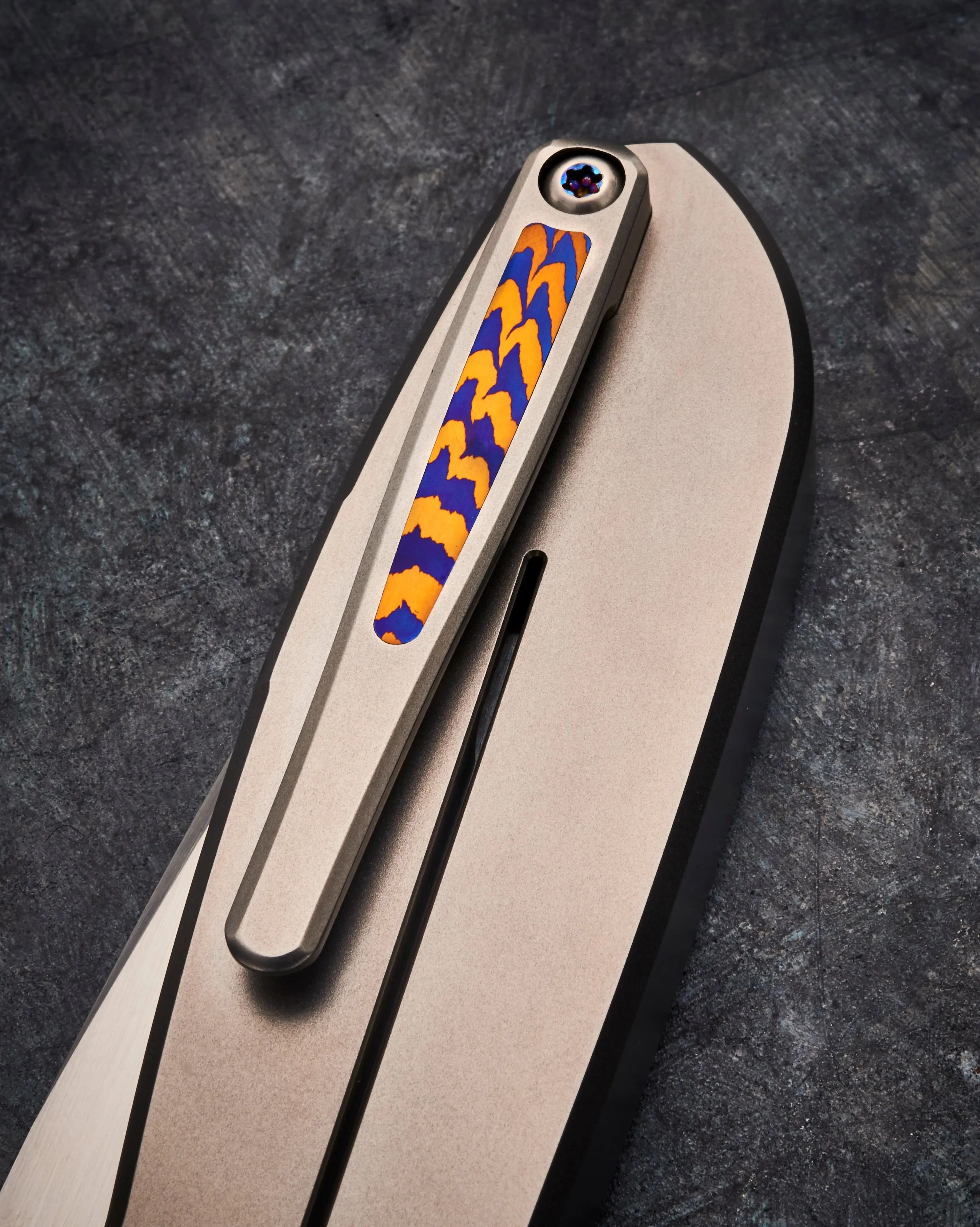 Michael Raymond Tanto Estrella with Shockwave Timascus - Free Shipping