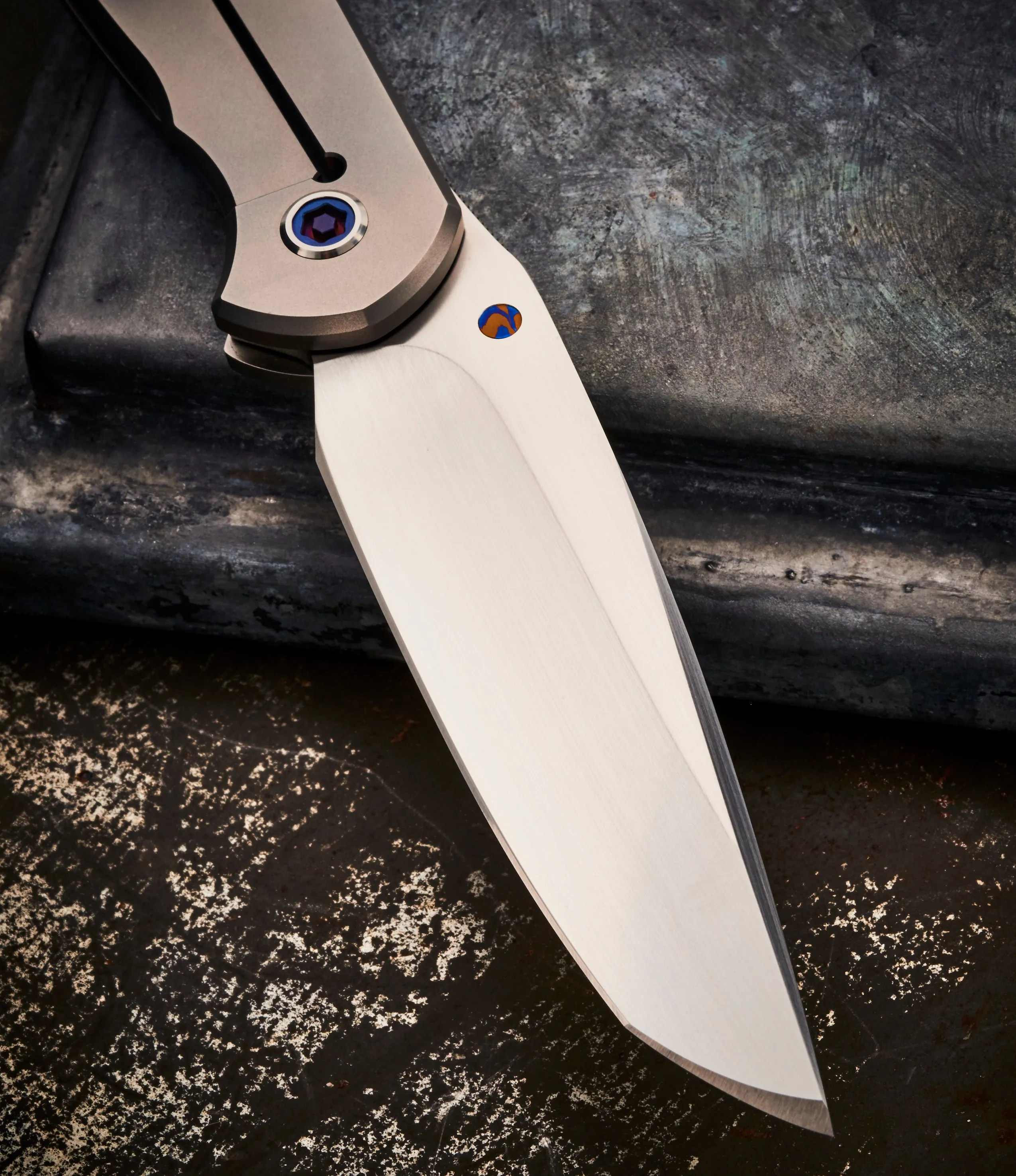 Michael Raymond Tanto Estrella with Shockwave Timascus - Free Shipping