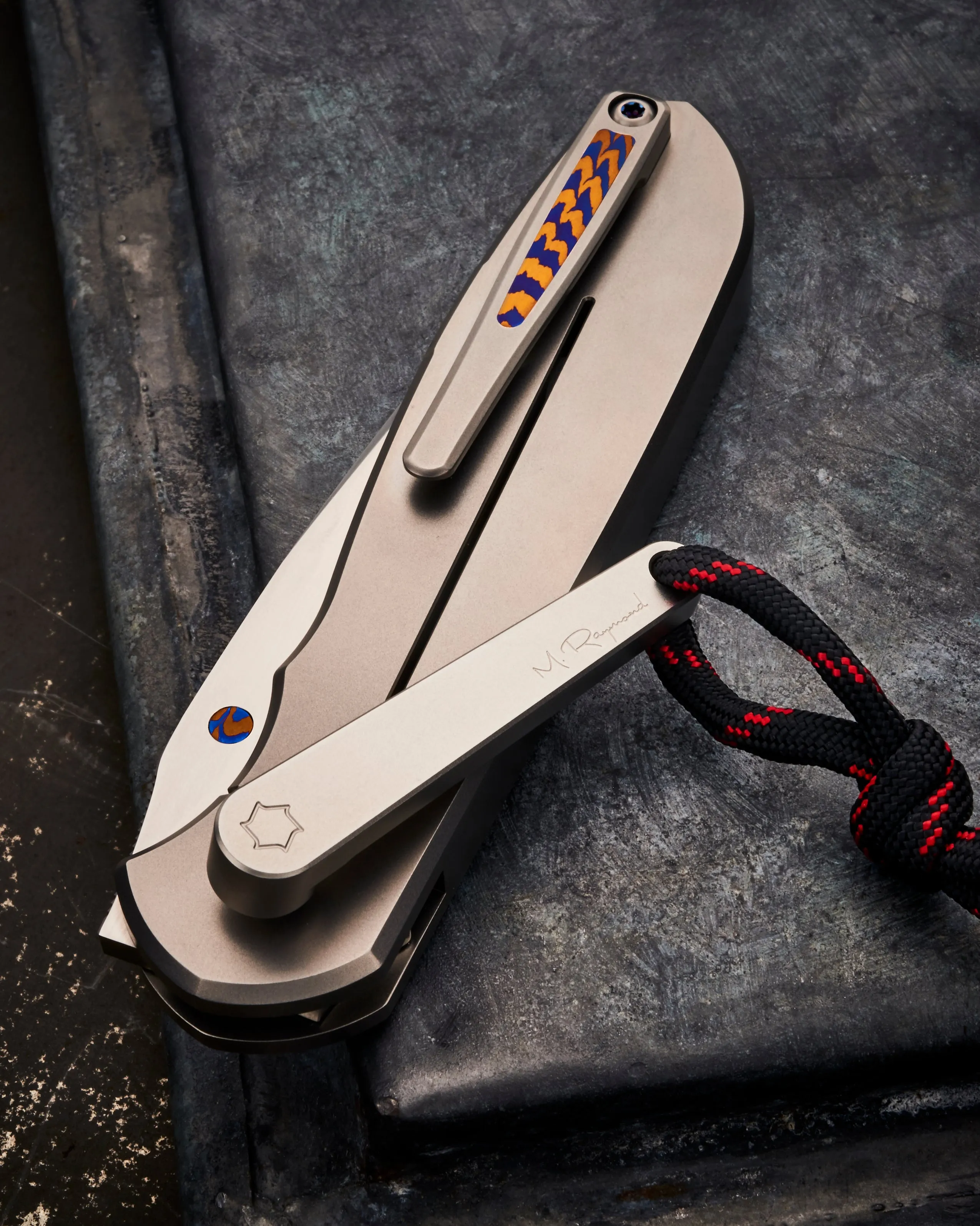 Michael Raymond Tanto Estrella with Shockwave Timascus - Free Shipping