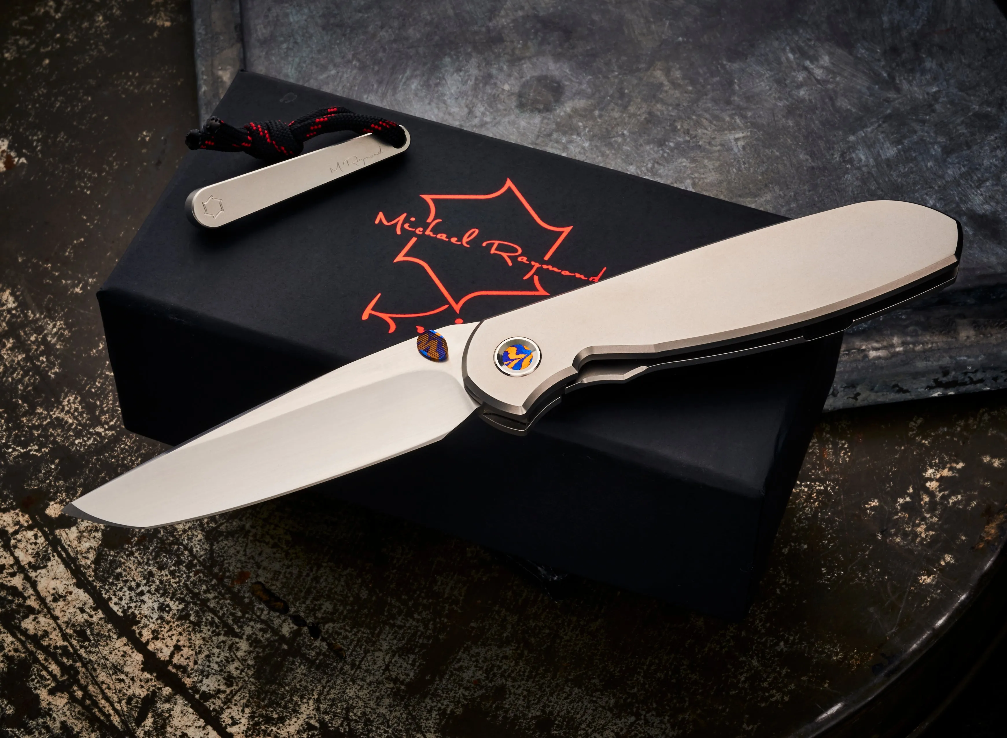 Michael Raymond Tanto Estrella with Shockwave Timascus - Free Shipping