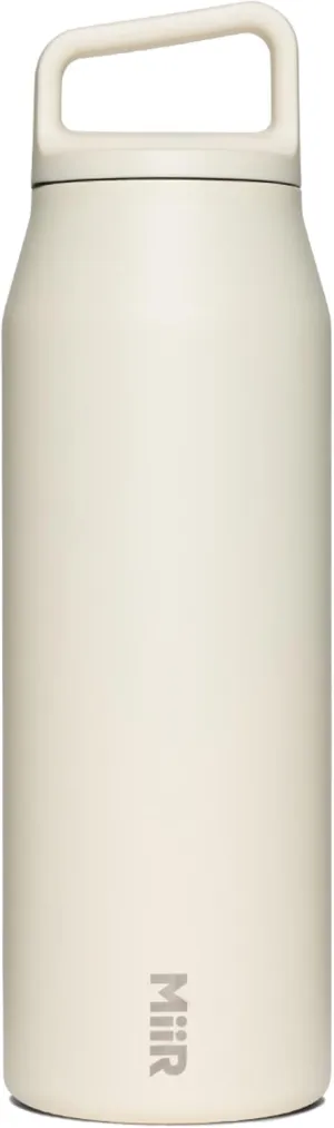 MiiR Wide Mouth Water Bottle - 32oz Insulated Water Bottle in Stainless Steel with Double Wall Vacuum Insulation, Leakproof Design, Keeps Drinks Hot or Cold