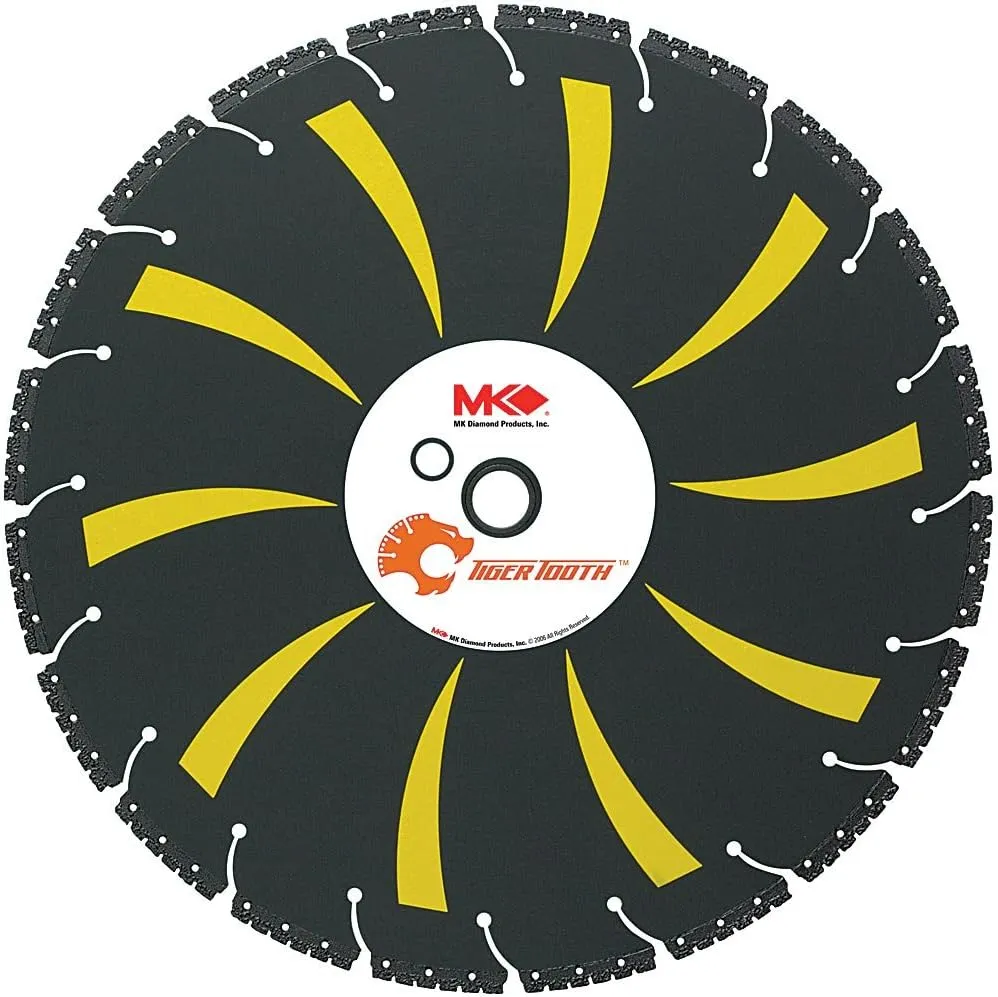 MK Diamond 163930Y MK-304RCK Diamond Blade, 12" x .125" x 7/8"