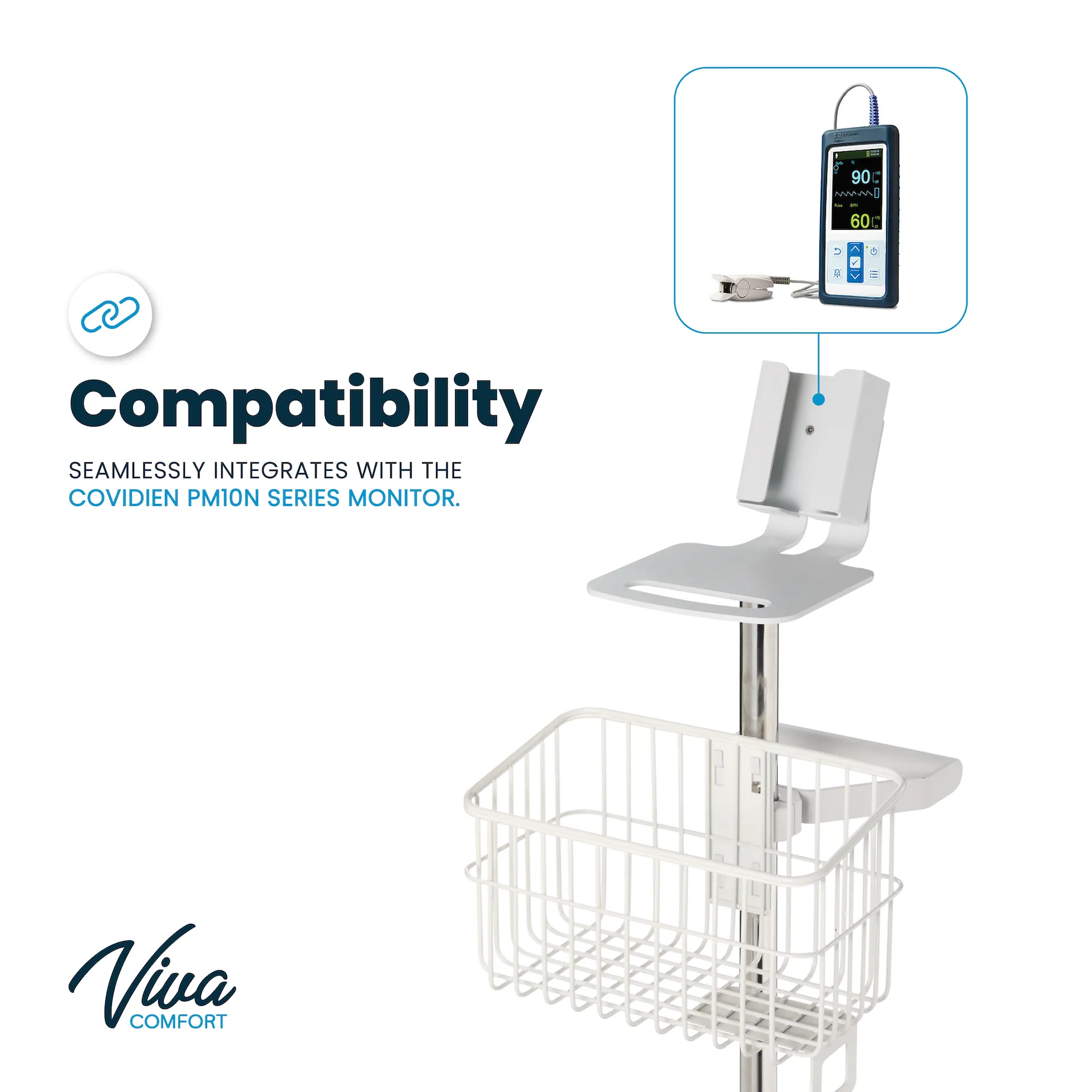 Mobile Stand for Covidien PM10N