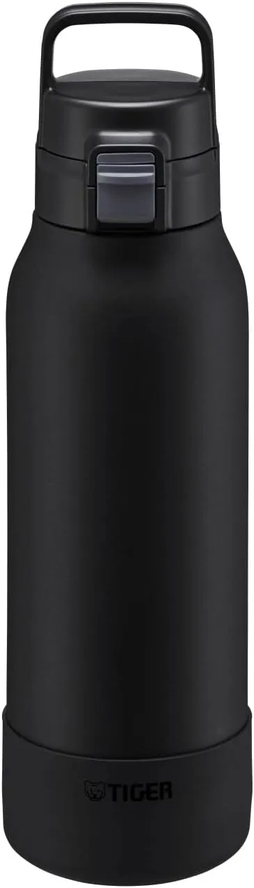 MTA-B120KK Tiger Thermos Water Bottle, 0.3 gal (1.2 L), Easy to Open with One Handle, One-Touch Vacuum Insulated Stainless Steel Bottle, For Sports Drink, Large Capacity, Direct Drinking, Wide Mouth,
