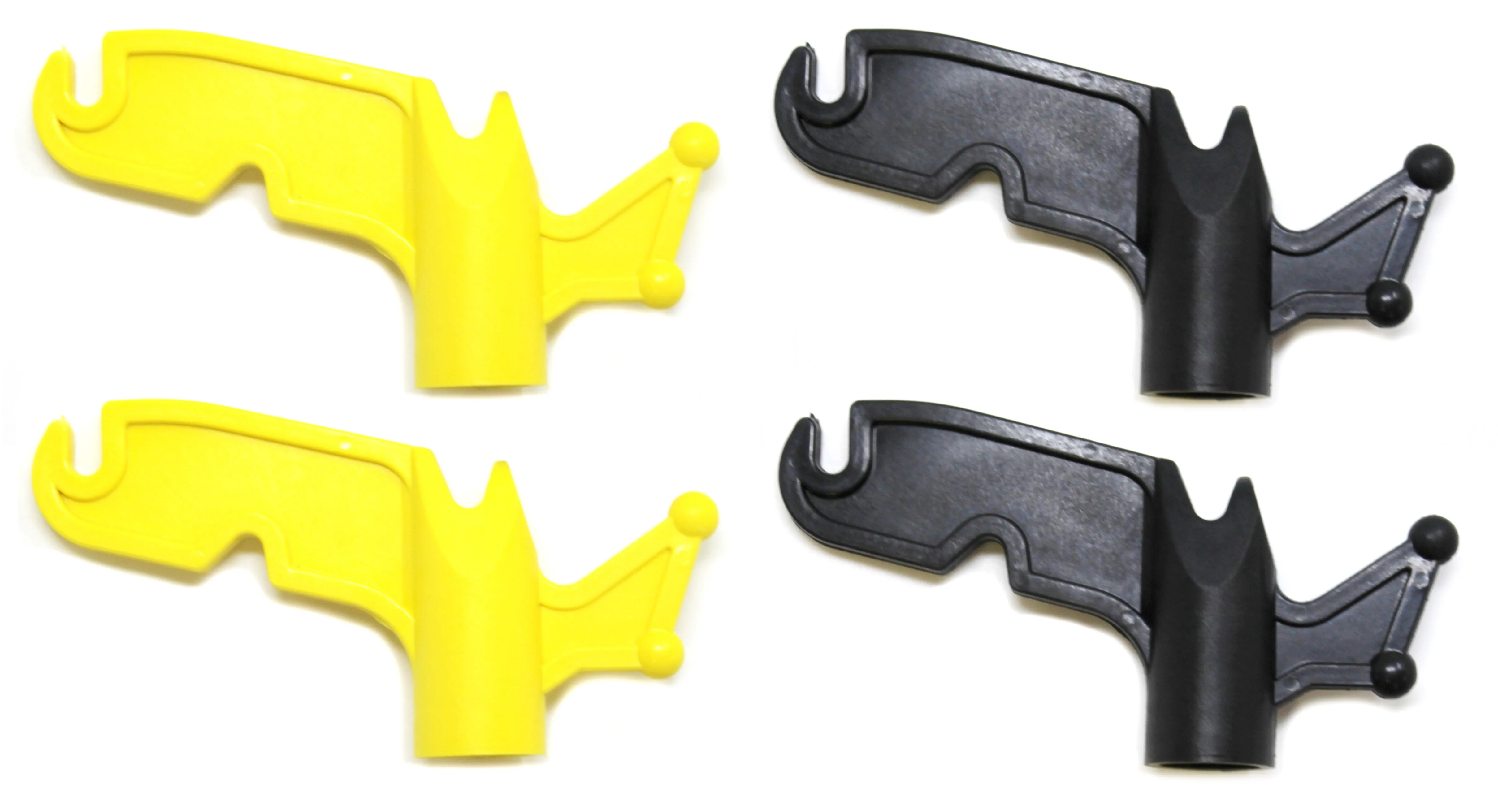 Multi-Purpose Plastic Handy Hook Utility Hook Screw On Pole Attachment Kit
