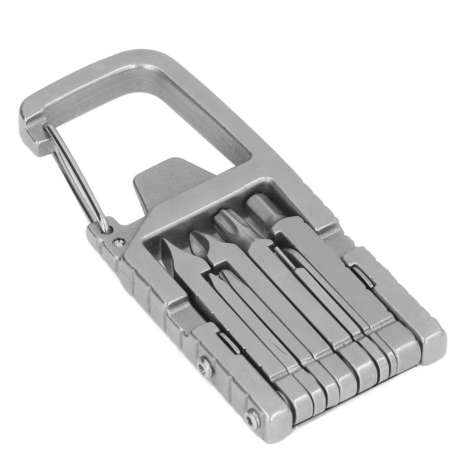 Multi-Tool Keychain - 12-in-1 Portable Screwdriver