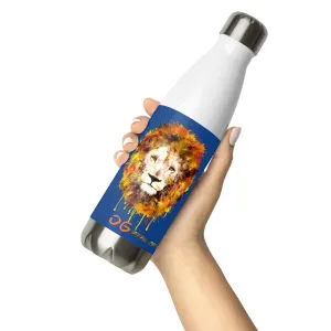 Navy Stainless Steel Water Bottle
