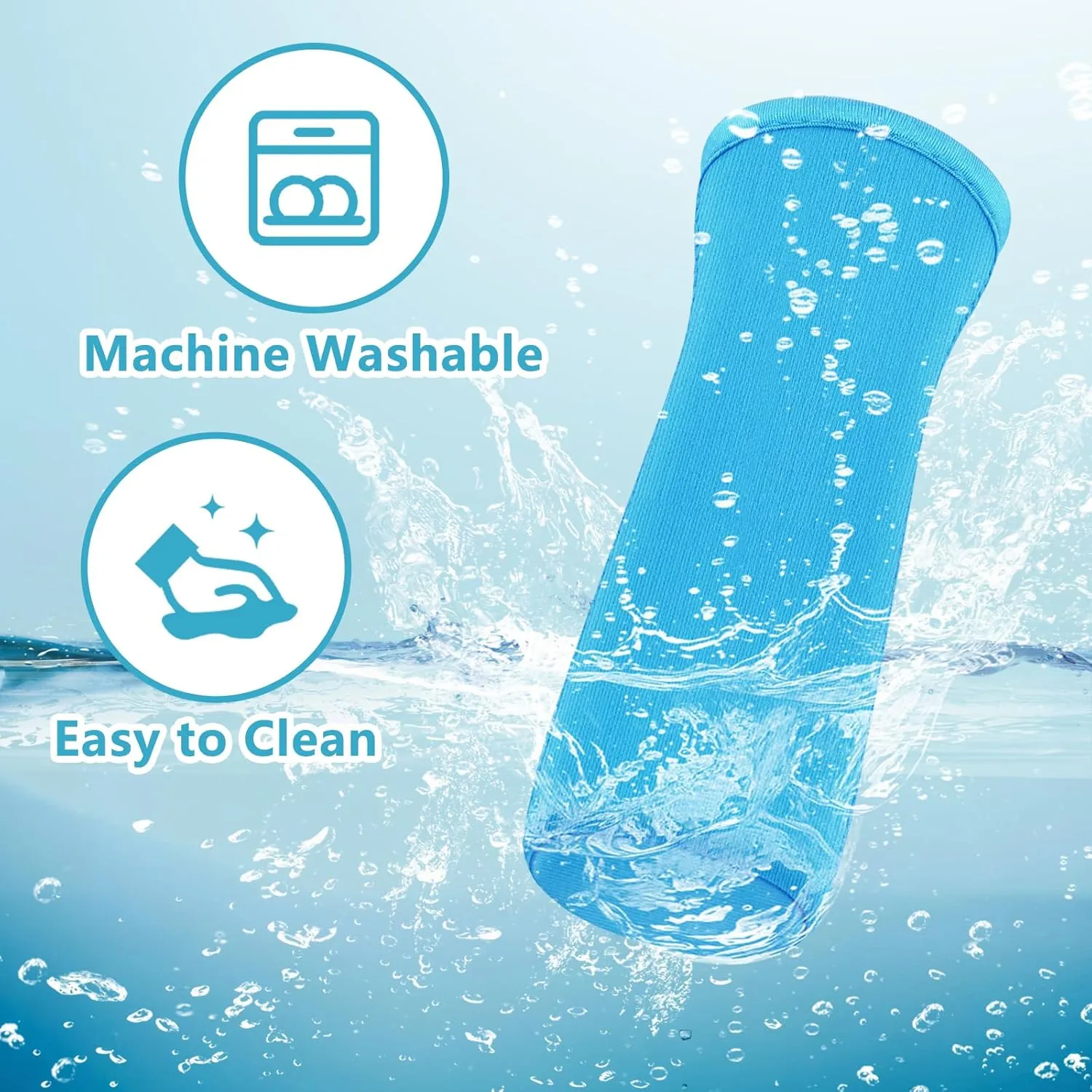 NBOOCUP Protective Sleeve Compatible with 22 oz Cirkul Water Bottle, Fit for 22 oz Plastic & Stainless Steel Bottles, Anti-Slip Cover Made for Cirkul Accessories, Sweat Absorbing Material