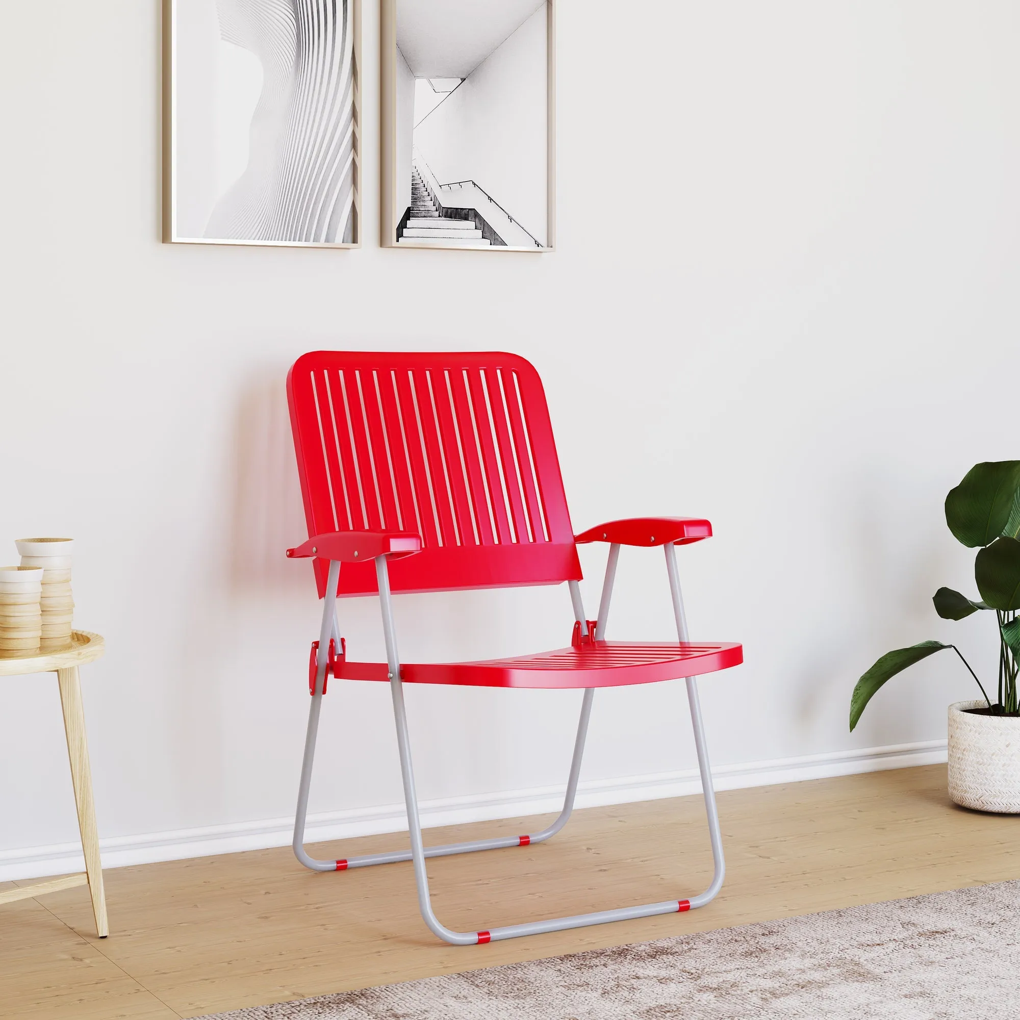 Nilkamal Guest Plastic Folding Chair