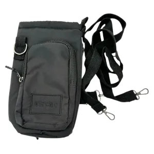 Nircho Insulated Bottle Bag Black With Adjustable Crossbody and Carry Straps