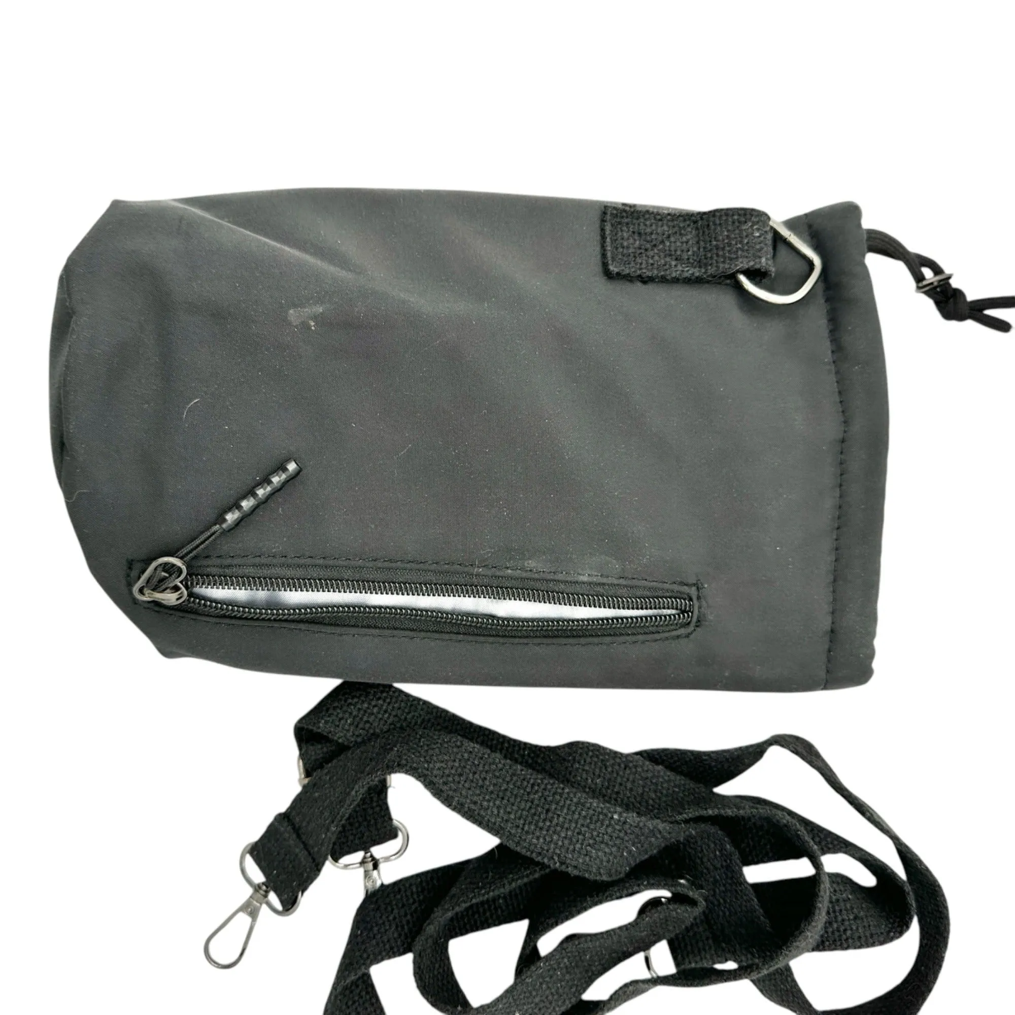 Nircho Insulated Bottle Bag Black With Adjustable Crossbody and Carry Straps