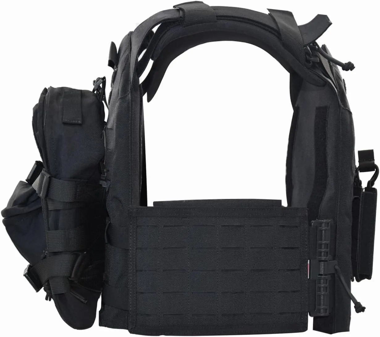Nylon Fabric tactical suit Quick Release Vest with Hydration Backpack and Triple Tool Pouch