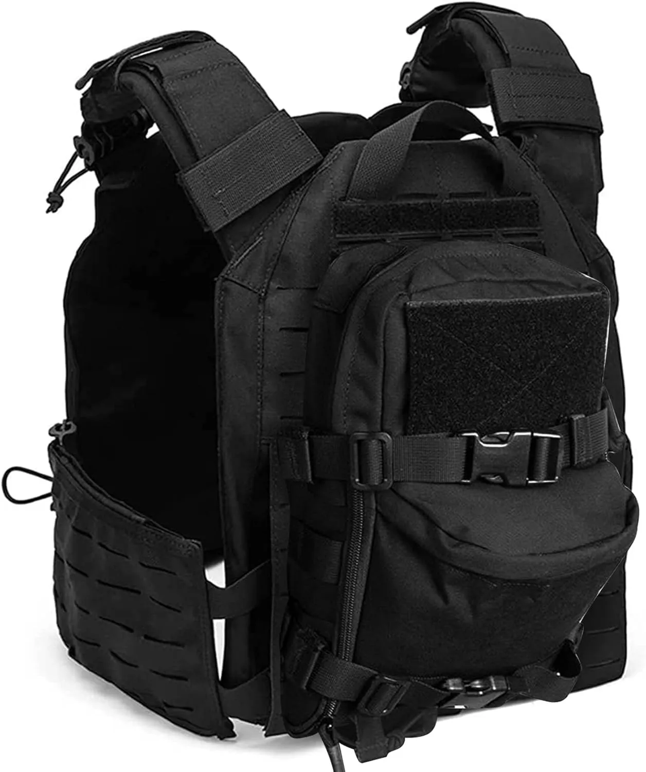 Nylon Fabric tactical suit Quick Release Vest with Hydration Backpack and Triple Tool Pouch