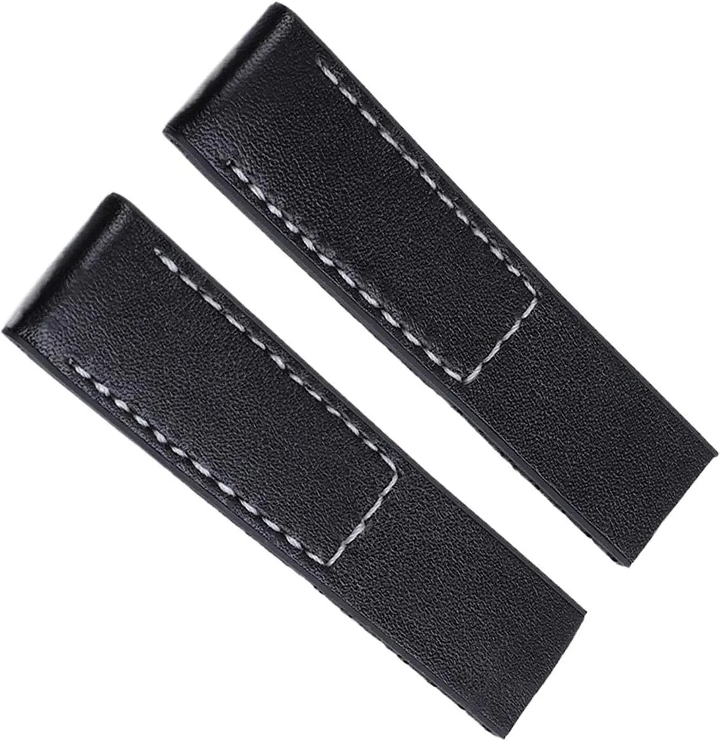 Nylon Watch Band Genuine Leather Watchband For Breitling Avenger Strap with Folding Buckle For NAVITIMER WORLD 22mm 24mm