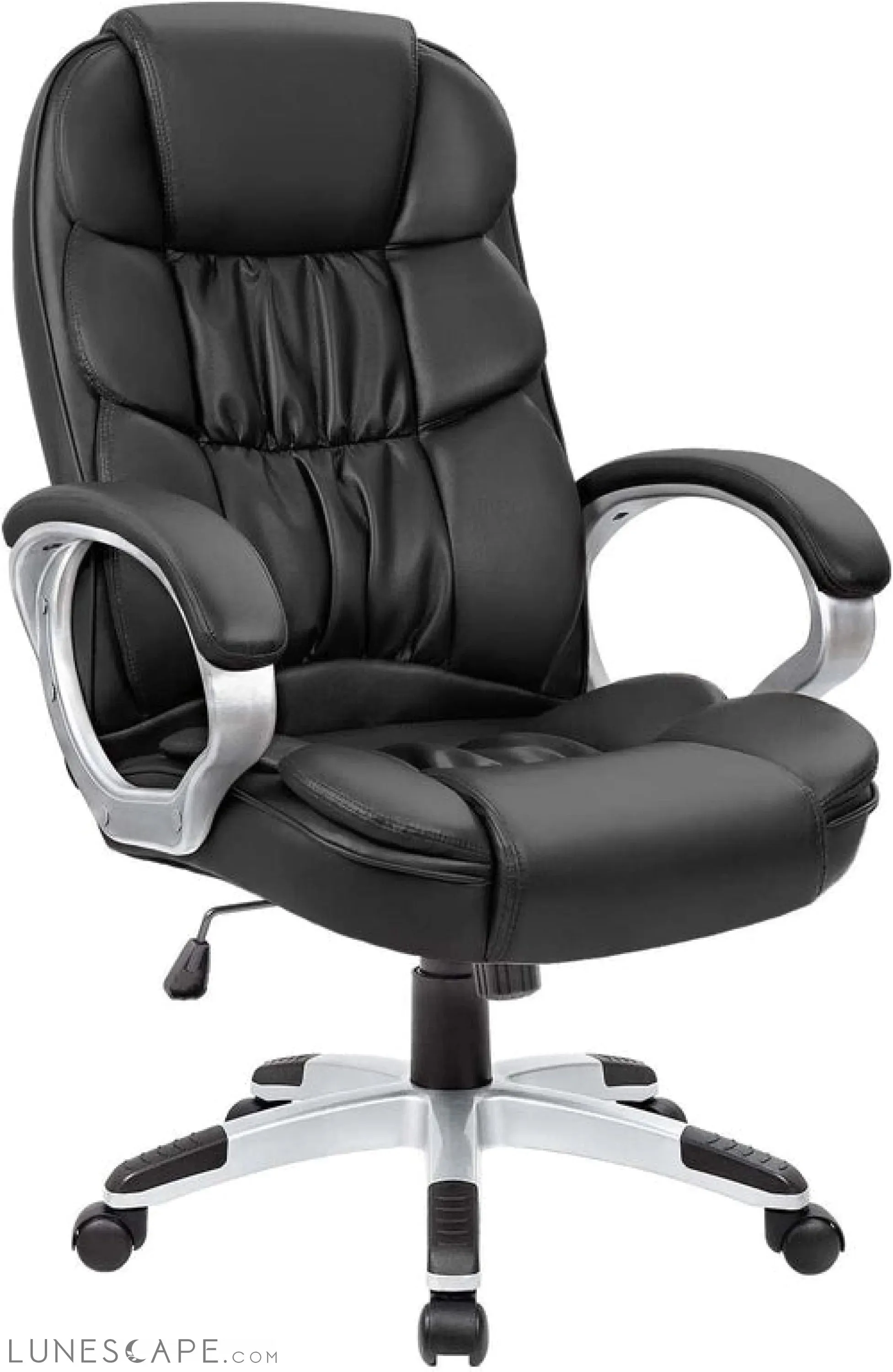 Office Chair High Back Computer Desk Chair, PU Leather Adjustable