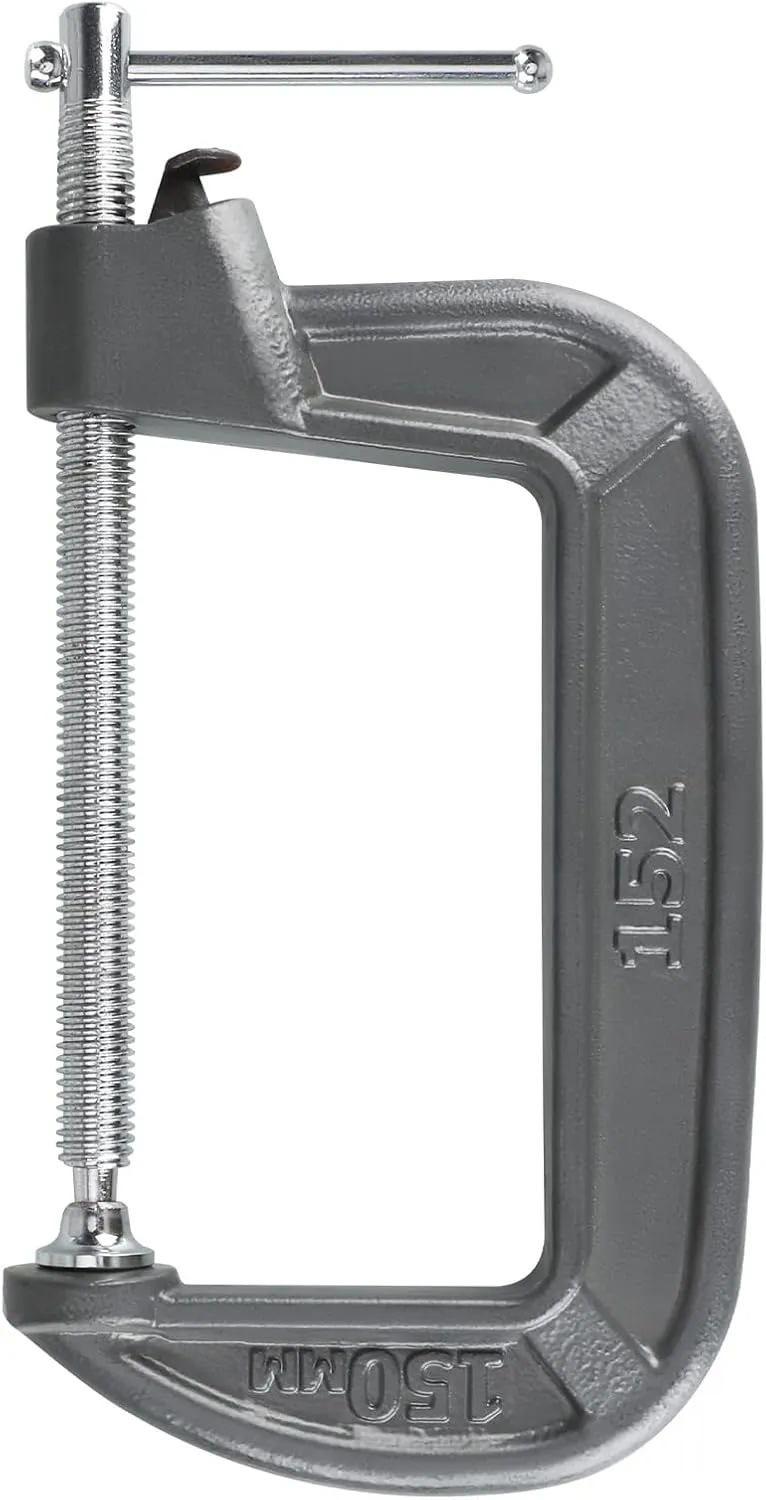 Olympia Tools 6x3-1/2In Turbo Clamp, C-Clamp, 38-152