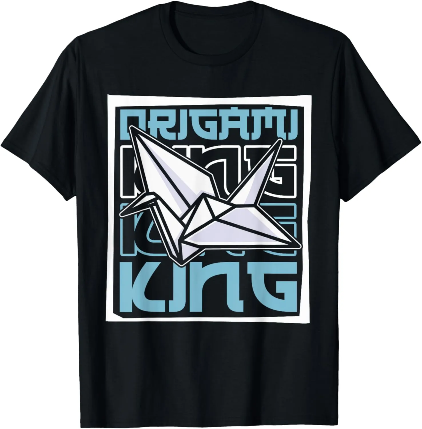 Origami King Paper Crane Folding Owl Master Origami T-Shirt