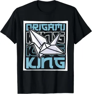 Origami King Paper Crane Folding Owl Master Origami T-Shirt