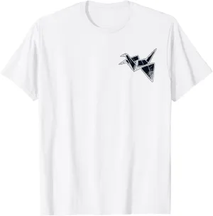 Origami Logo Emblem Owl Paper Crane Folding Master Origami T-Shirt