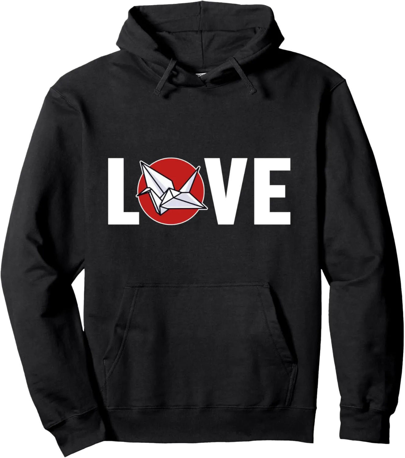 Origami Love Paper Crane Folding Owl Master Origami Pullover Hoodie