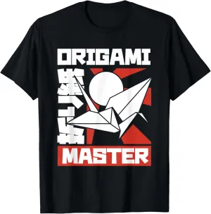 Origami Master Paper Crane Folding Owl Master Origami T-Shirt