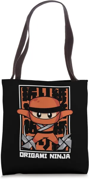 Origami Ninja Owl Paper Crane Folding Master Origami Tote Bag