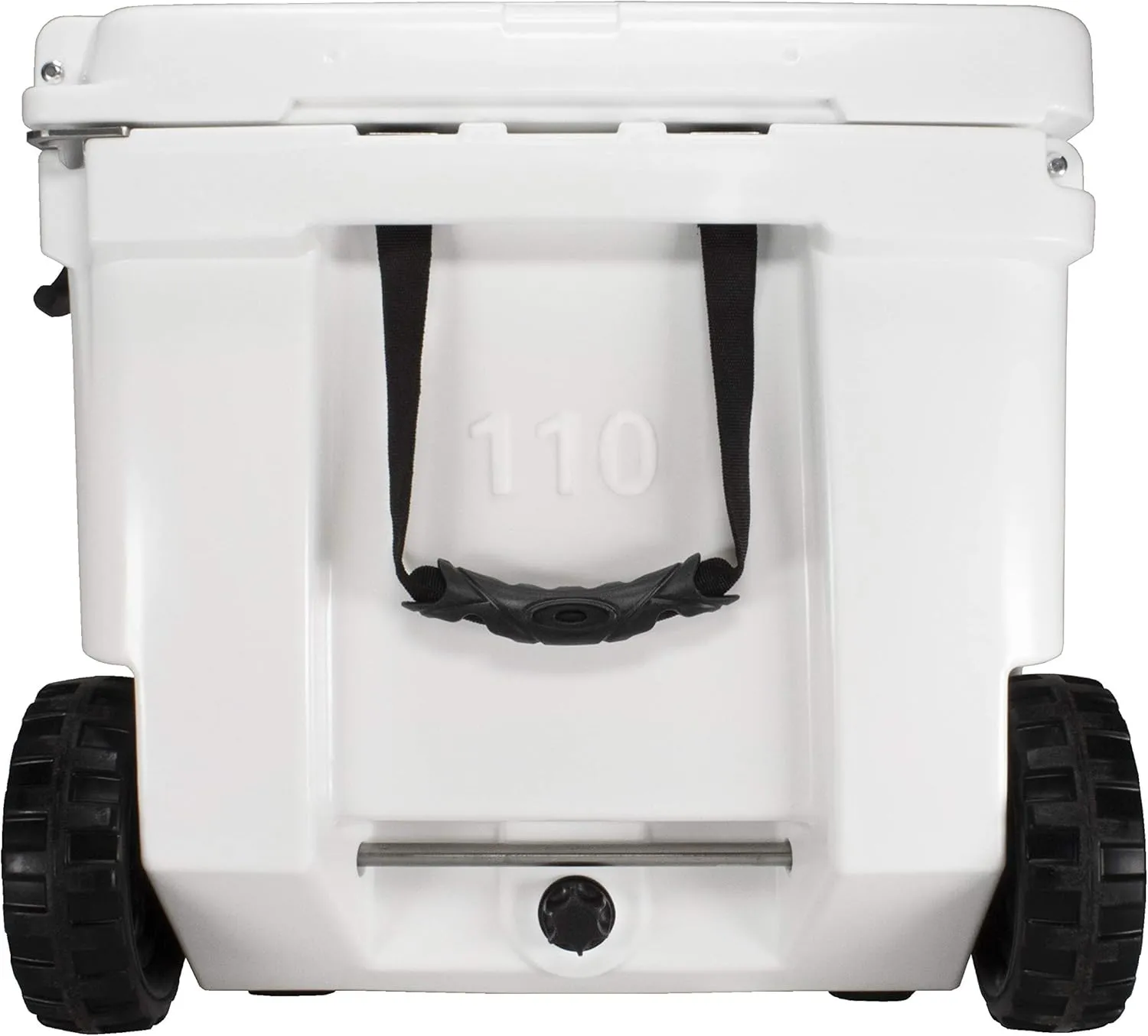 Original 110 Quart Ice Chest Heavy Duty High Performance Roto-Molded Commercial Grade Insulated Cooler with Wheels