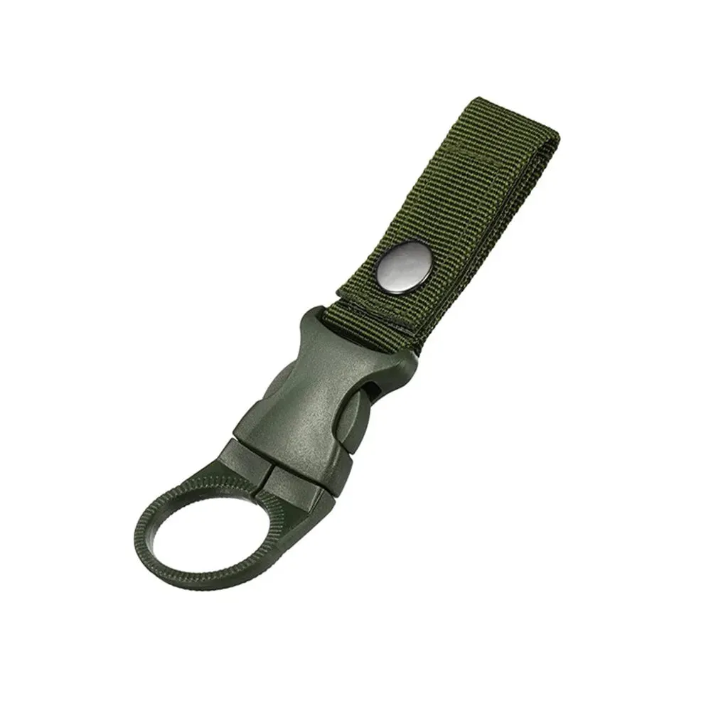Outdoor Carabiner Tool - Tactical Key Hook with MOLLE Attachment