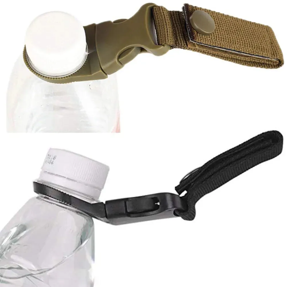 Outdoor Carabiner Tool - Tactical Key Hook with MOLLE Attachment