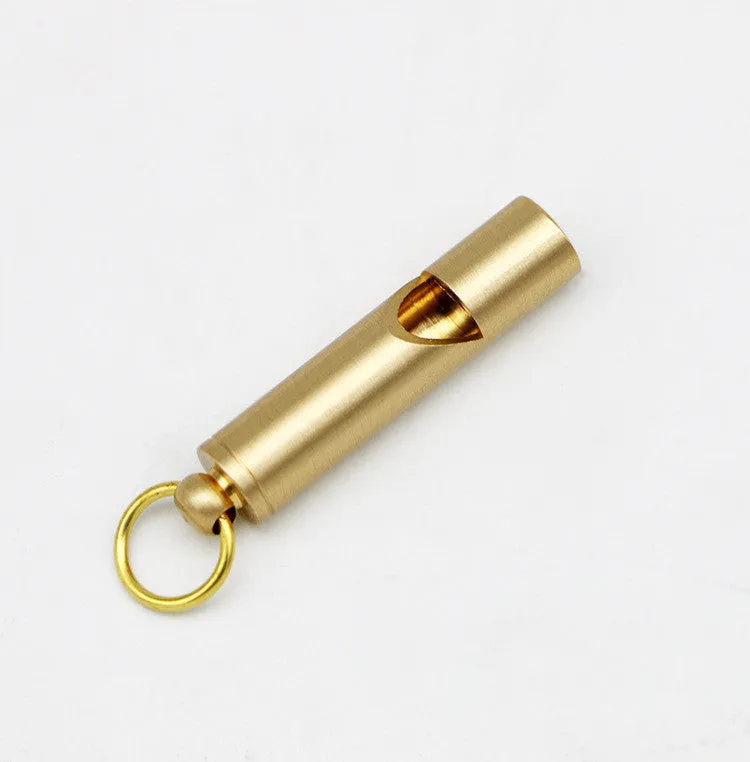 Outdoor Survival Vintage Judge's Brass Whistle