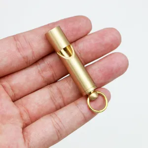 Outdoor Survival Vintage Judge's Brass Whistle