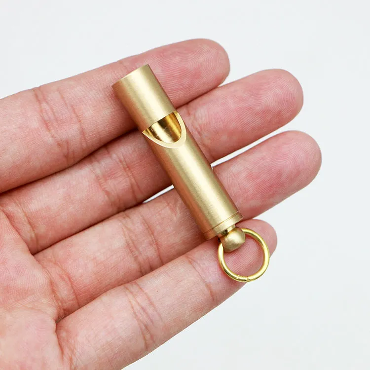 Outdoor Survival Vintage Judge's Brass Whistle
