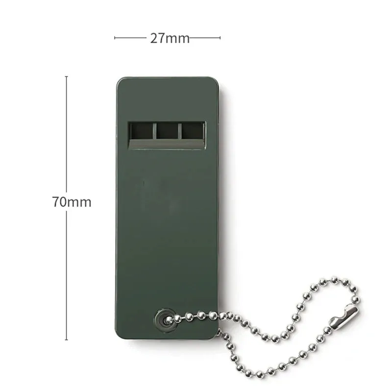 Outdoor survival whistle 3-Frequency Audio Whistle portable sentinel Safety Survival gadgets Camping Hiking Accessories Tool