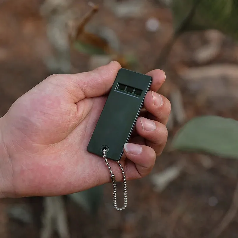 Outdoor survival whistle 3-Frequency Audio Whistle portable sentinel Safety Survival gadgets Camping Hiking Accessories Tool