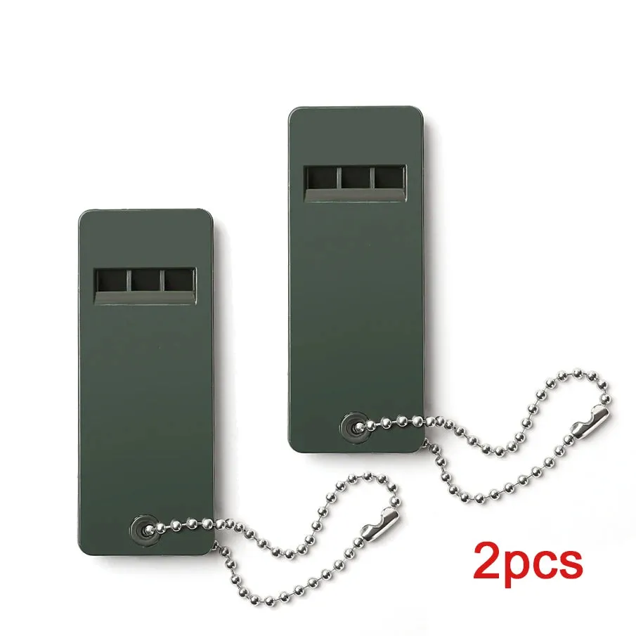 Outdoor survival whistle 3-Frequency Audio Whistle portable sentinel Safety Survival gadgets Camping Hiking Accessories Tool