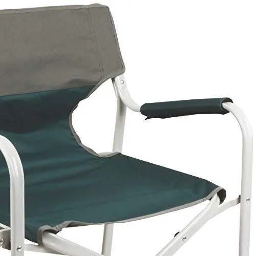 Outpost Elite Folding Camp Chair with Side Table and Cup Holder