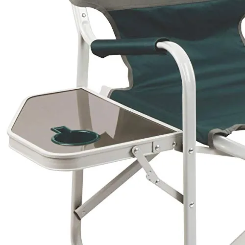 Outpost Elite Folding Camp Chair with Side Table and Cup Holder