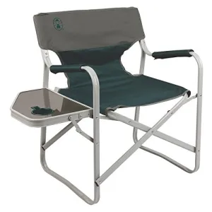 Outpost Elite Folding Camp Chair with Side Table and Cup Holder