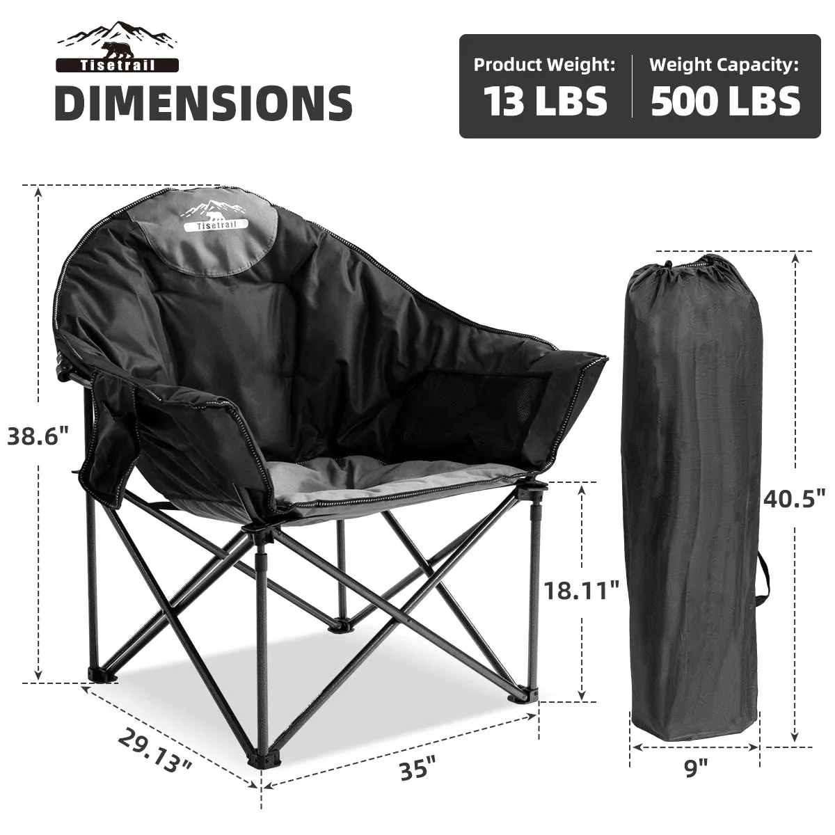 Oversized Camping Chair
