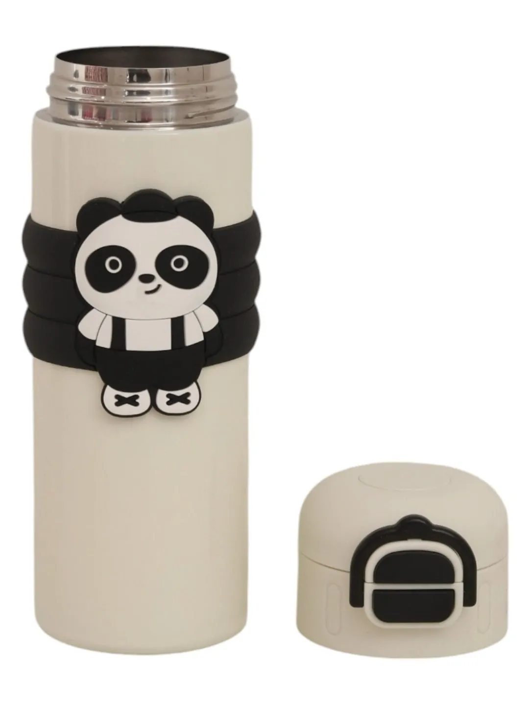 Panda Dual Sipper Steel Doubled Walled Insulated Bottle- 520 ML