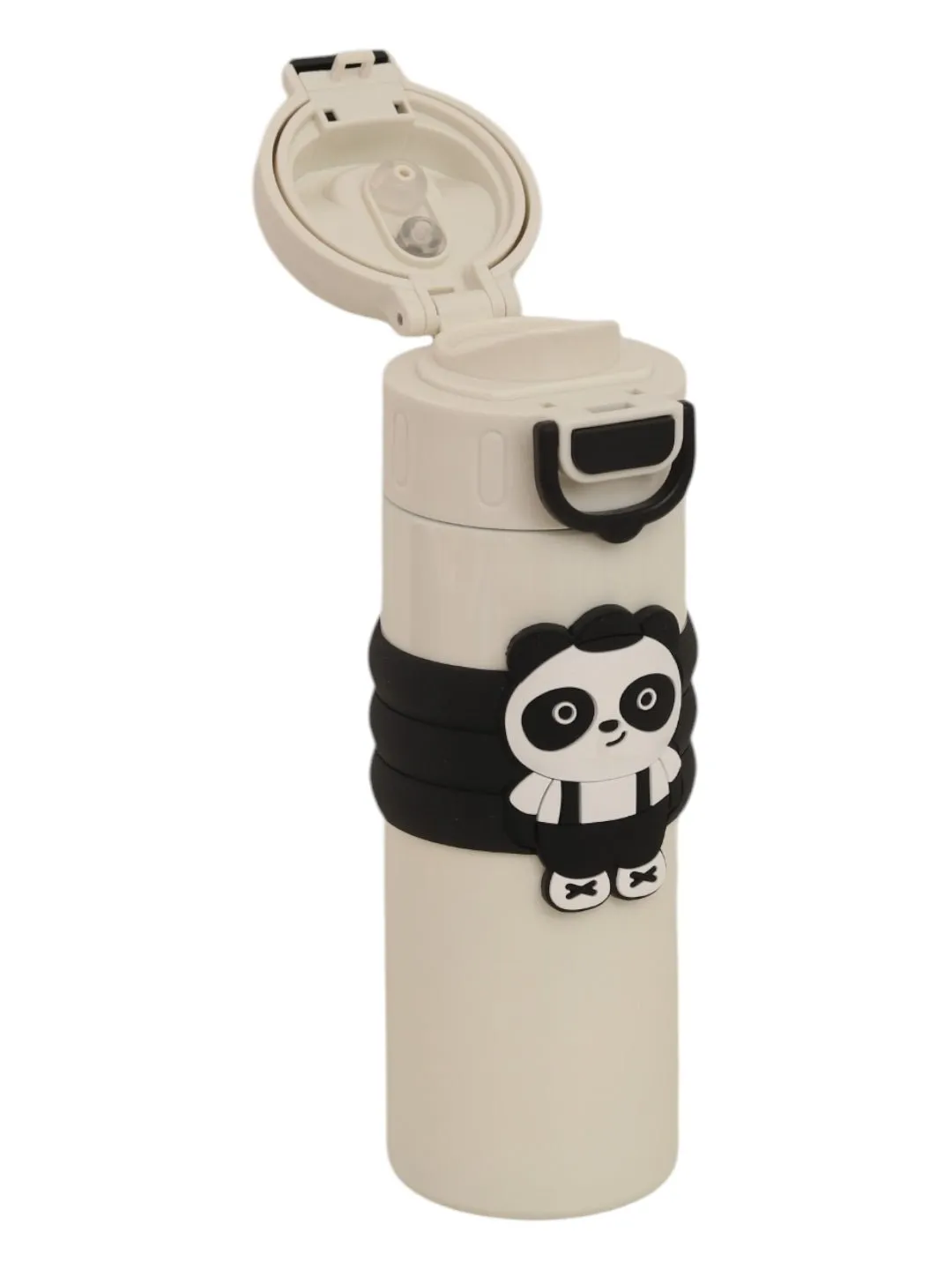 Panda Dual Sipper Steel Doubled Walled Insulated Bottle- 520 ML