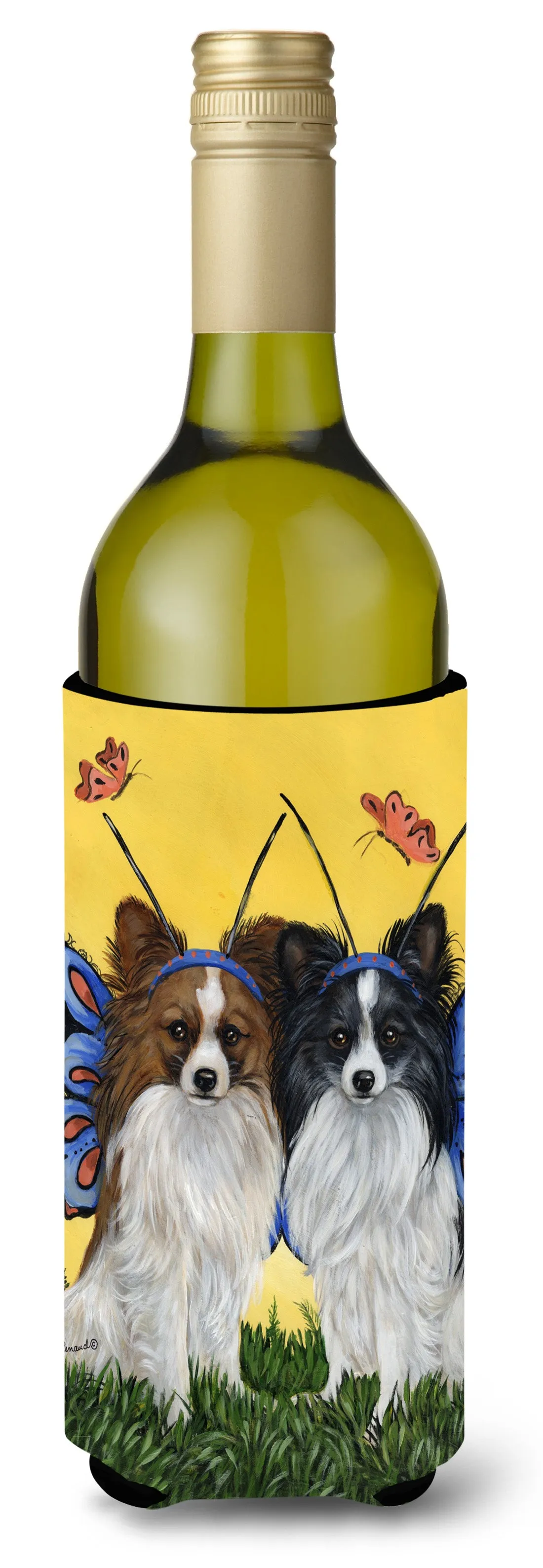 Papillon Butterflies Wine Bottle Hugger PPP3143LITERK