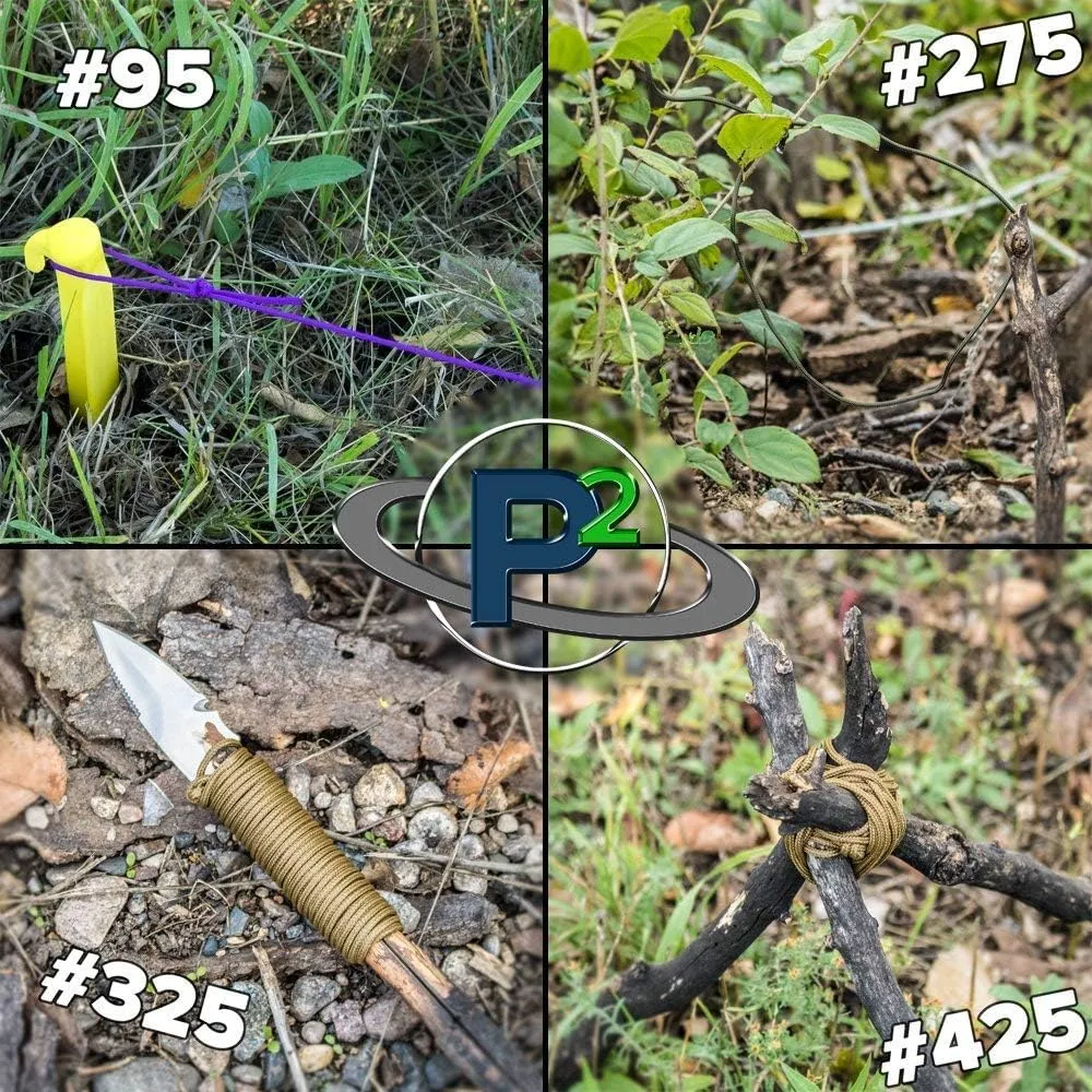 Paracord Planet 95, 275, 325, 425, 550, 750, and ParaMax Paracord – Tactical Cord for Outdoors