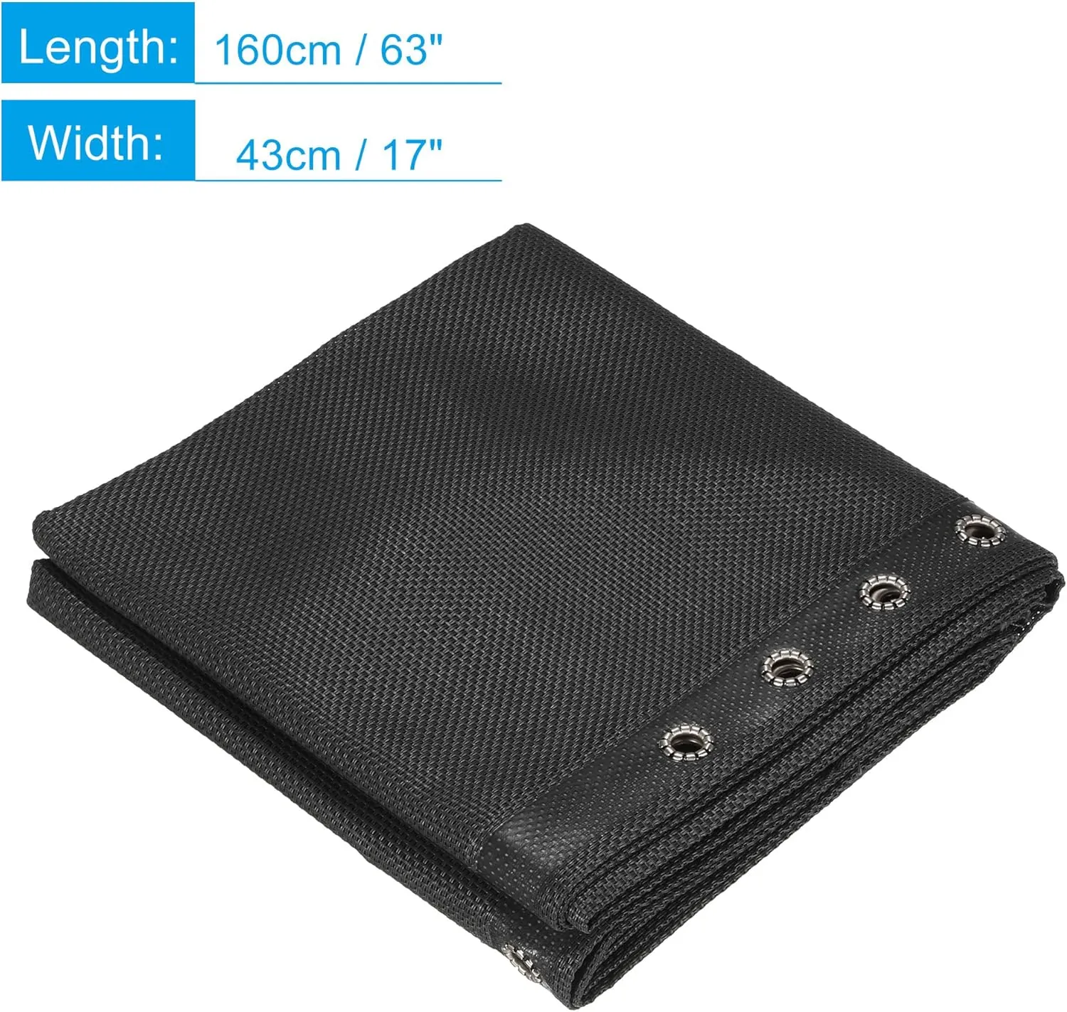 PATIKIL Gravity Chair Replacement Fabric, Anti-Gravity Chair Cloth Recliners Repair Tool for Patio Camping Outdoor, Black