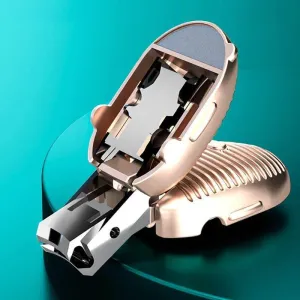 Pocket-Sized Nail Clipper Keychain - Easy Manicure Tool