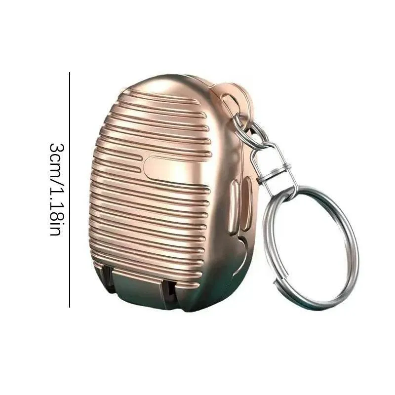 Pocket-Sized Nail Clipper Keychain - Easy Manicure Tool
